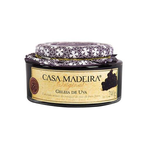 GELEIA UVA CASA DE MADEIRA 240G