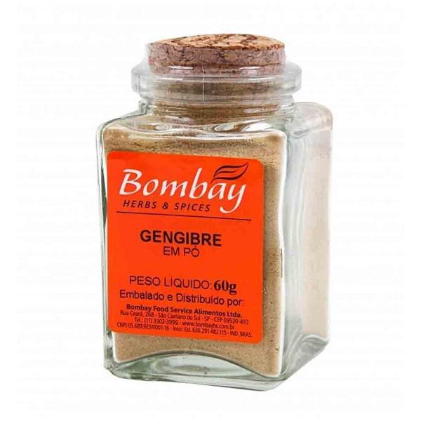 GENGIBRE EM PÓ VIDRO BOMBAY 60GR