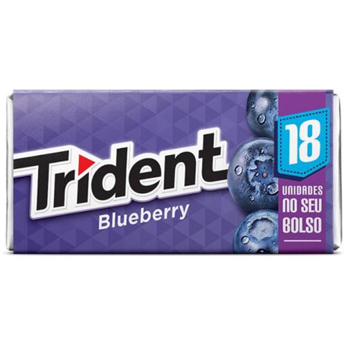 GOMA DE MASCAR BLUEBERRY TRIDENT