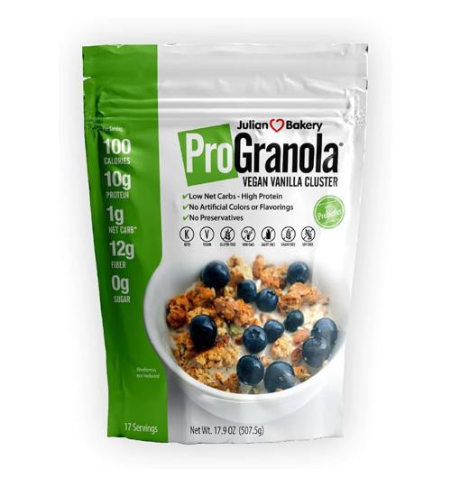 GRANOLA PROTEIN VANILLA KETO HARTS 200G