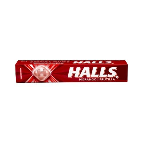 HALLS MORANGO 28G