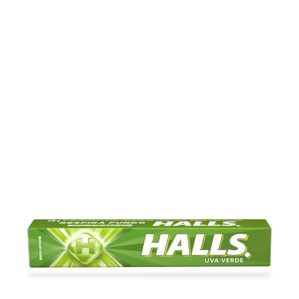 HALLS UVA VERDE 28G