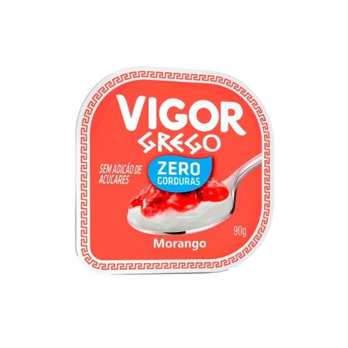 IOGURTE GREGO ZERO MORANGO VIGOR 90G