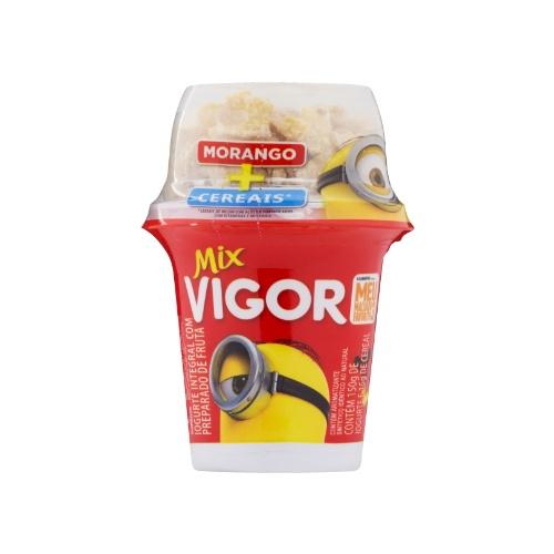 IOGURTE MIX MORANGO COM SUCRILHOS VIGOR 165G