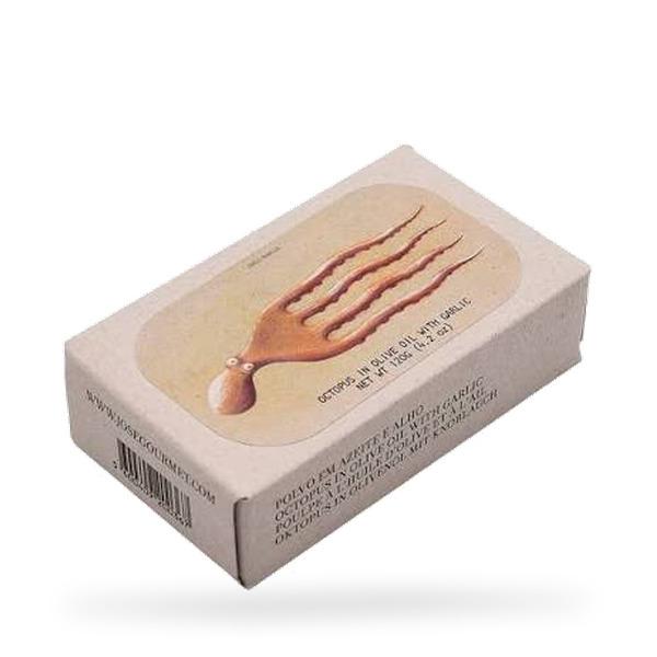 JOSÉ GOURMET POLVO EM AZEITE E ALHO 120G