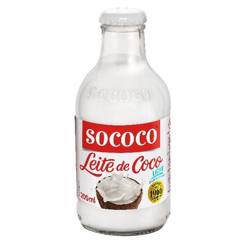LEITE DE COCO LIGHT SOCOCO 200ML