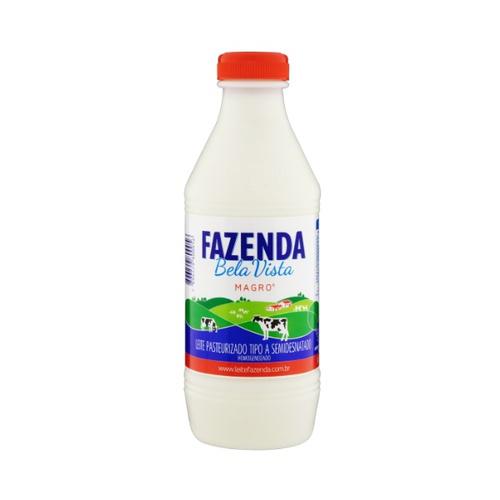 LEITE FAZENDA MAGRO 1L