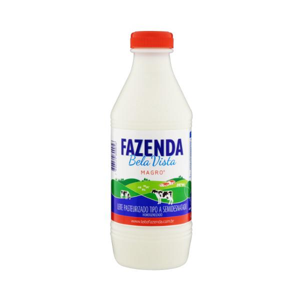 LEITE FAZENDA MAGRO 1L