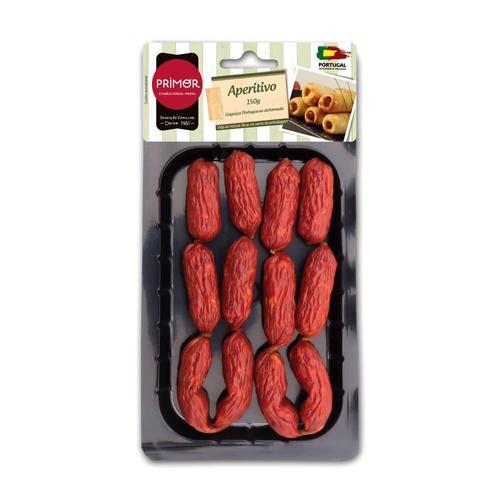 LINGUIÇA CARNE SUÍNA APERITIVO PRIMOR 150G