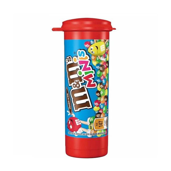 M&M'S CHOCOLATE AO LEITE TUBO 30G