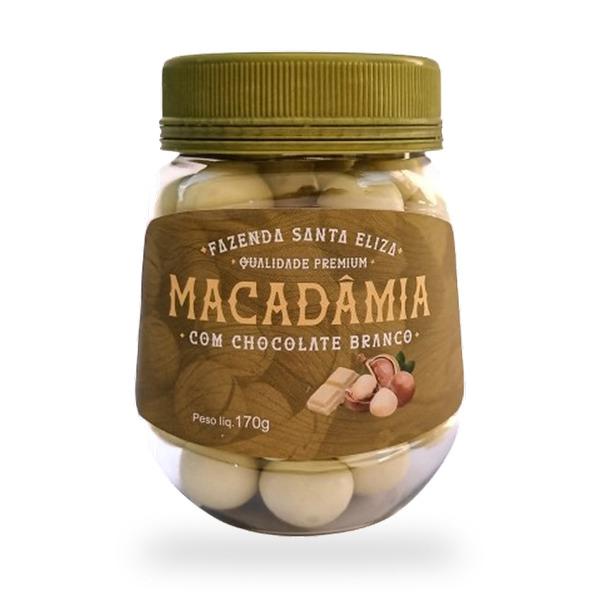 MACADAMIA SANTA ELIZA COM CHOCOLATE BRANCO 170G