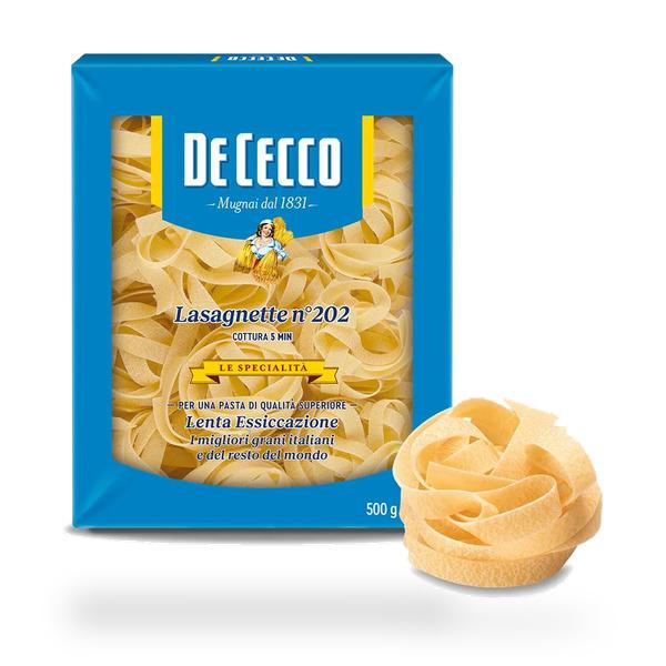 MACARRAO LASAGNETTE DE CECCO 500 G
