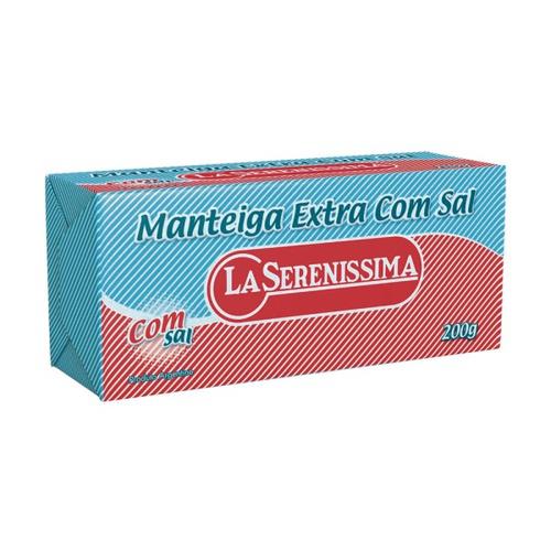 MANTEIGA COM SAL LA SERENISSIMA 200GR