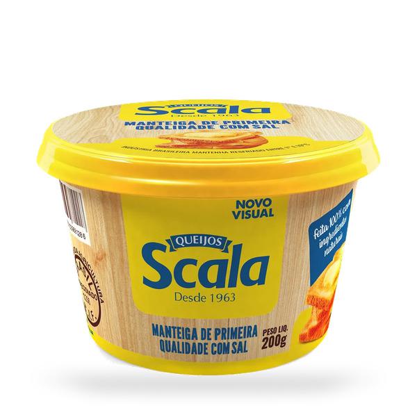 MANTEIGA COM SAL SCALA 200G