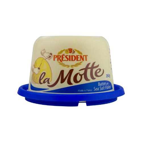MANTEIGA PRESIDENT LA MOTTE COM SAL 250GR