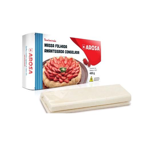 MASSA FOLHADA AMANTEIGADA AROSA 400G