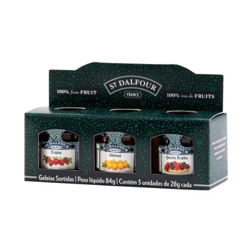 MINI TRIO GELEIAS ST. DALFOUR 84G