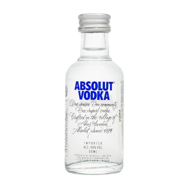 MINI VODKA ABSOLUT 50ML