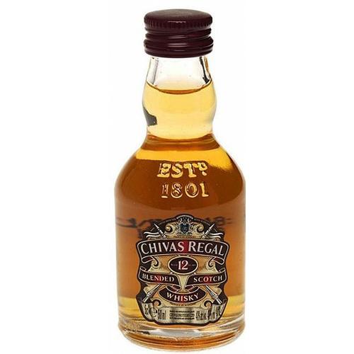 MINI WHISKY CHIVAS 12A 50ML