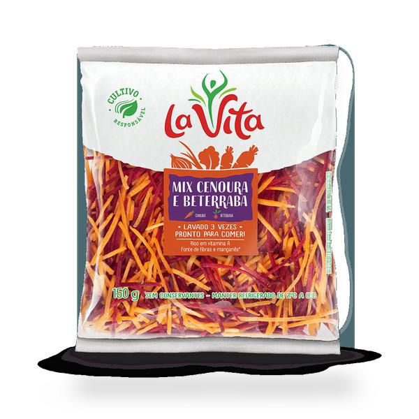 MIX CENOURA E BETERRABA LA VITA 150G