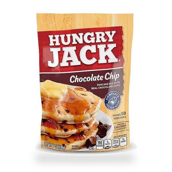 MIX DE PANQUECA GOTAS DE CHOCOLATE HUNGRY JACK 198G