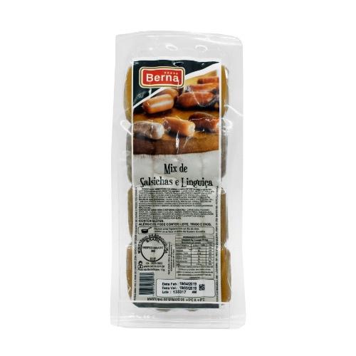MIX SALSICHAS E LINGUIÇA 3 EM 1 BERNA 275G