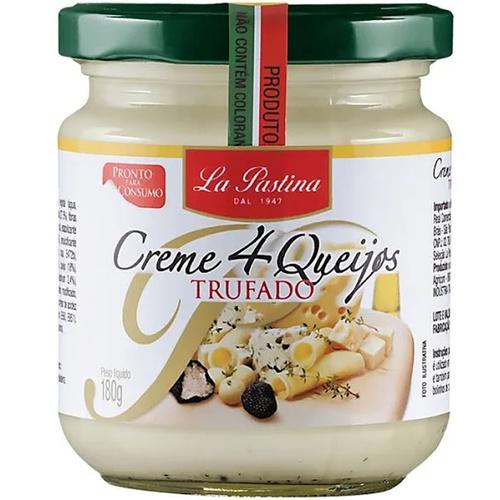 MOLHO CREME 4 QUEIJOS TRUFADO LA PASTINA 180GR