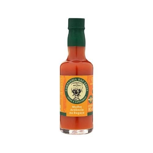 MOLHO DE PIMENTA ARDÊNCIA REGAÇO CIA DAS ERVAS 80ML