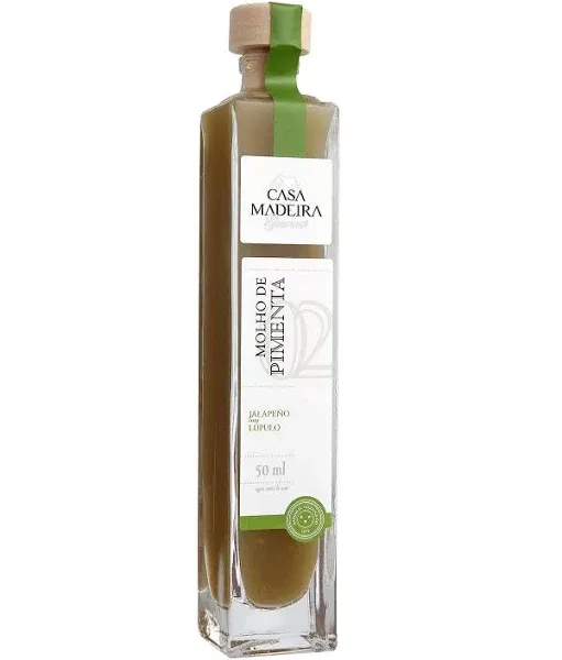 MOLHO DE PIMENTA JALAPENOCOM LUPULO CASA DE MADEIRA 50G