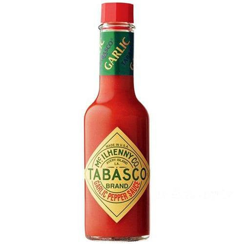MOLHO DE PIMENTA TABASCO GARLIC SUAVE COM ALHO 60ML