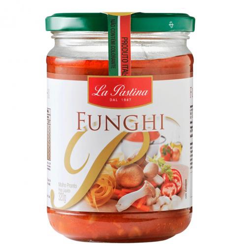 MOLHO DE TOMATE COM FUNGHI LA PASTINA 320G