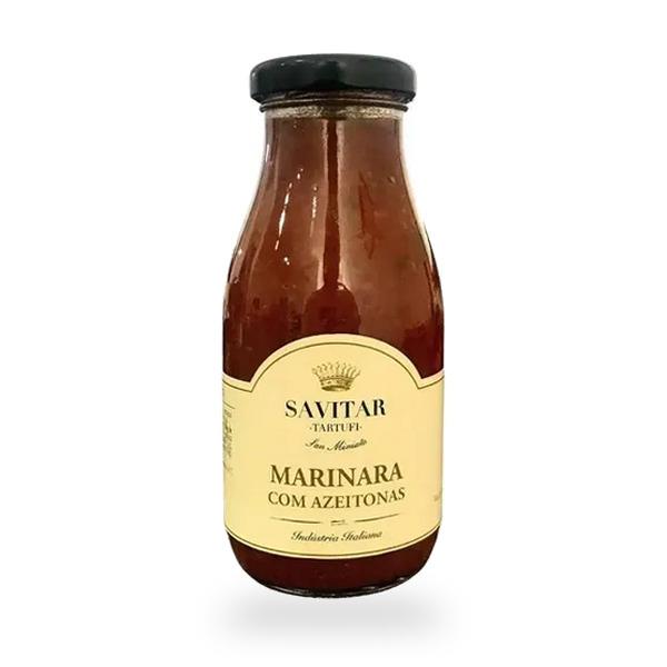 MOLHO MARINARA AZEITONAS SAVITAR 250G