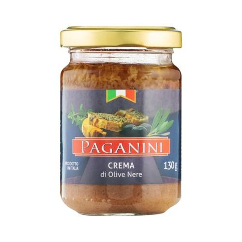 MOLHO PAGANINI CREMA AZEITONA PRETA 130G