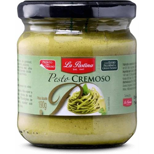 MOLHO PESTO CREME LA PASTINA 190G