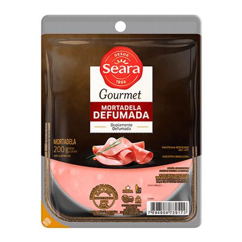 MORTADELA DEFUMADA SEARA GOURMET 200g