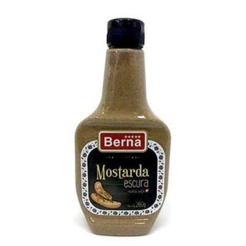 MOSTARDA ESCURA BERNA 220G