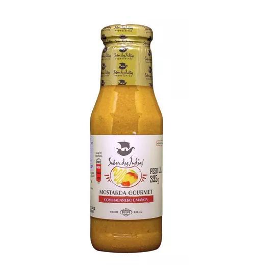 MOSTARDA HABANERO E MANGA SABORES DAS INDIAS 195G