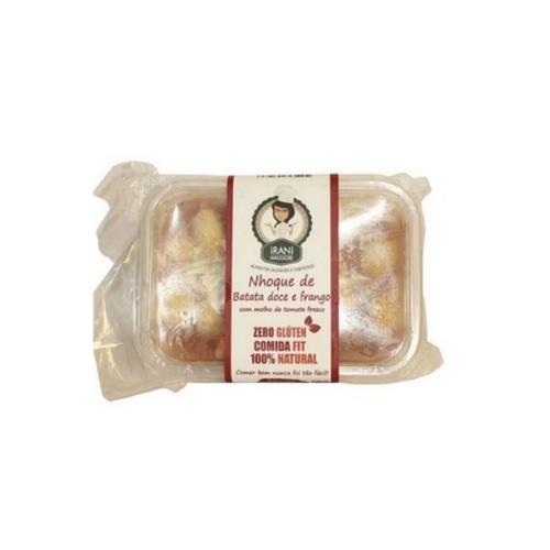 NHOQUE BATATA DOCE COM FRANGO SEM GLÚTEN IRANI 400G