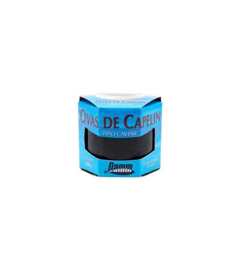 OVAS DE CAPELIN PRETO DAM 100G