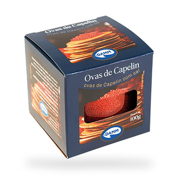 OVAS VERMELHAS CAPELIN DAM 100G
