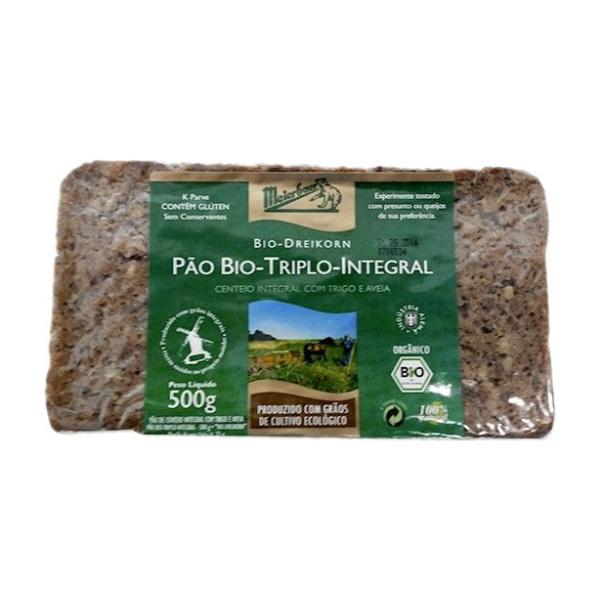 PÃO BIO TRIPLO INTEGRAL MEIEBAER 500GR