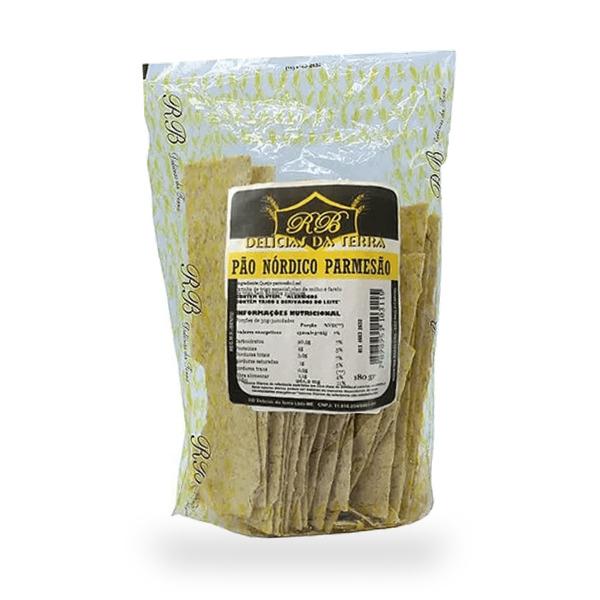 PÃO NORDICO DE PARMESÃO DELICIAS DA TERRA 180G