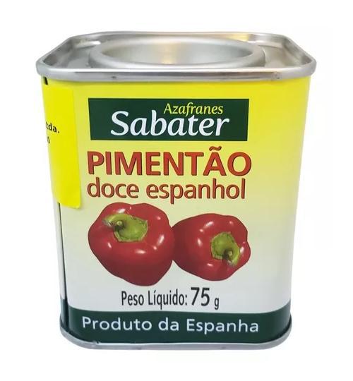 PÁPRICA DOCE ESP SABATER 75G