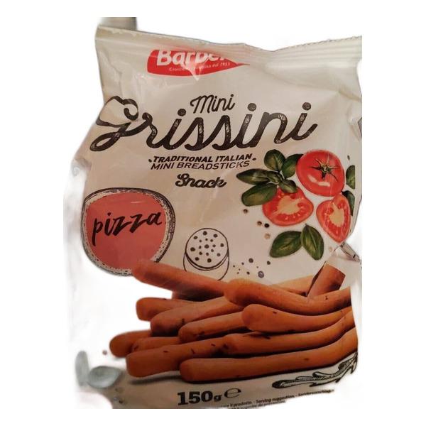 PALITOS SALGADOS BARBERO MINI GRISSINI PIZZA 150G