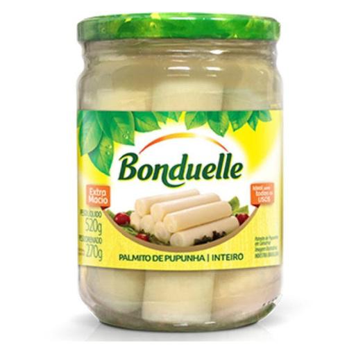 PALMITO PUPUNHA INTEIRO BONDUELLE 520G
