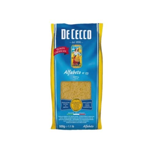 PASTA ALFABETO DE CECCO 500GR