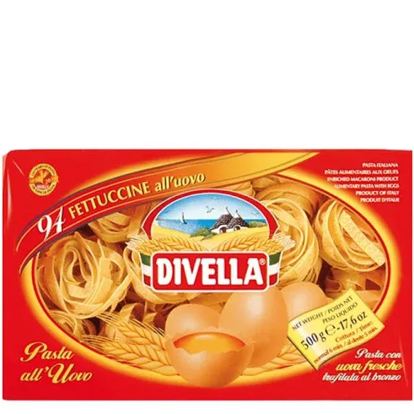 PASTA FETTUCCINE AO OVO DIVELLA 500G