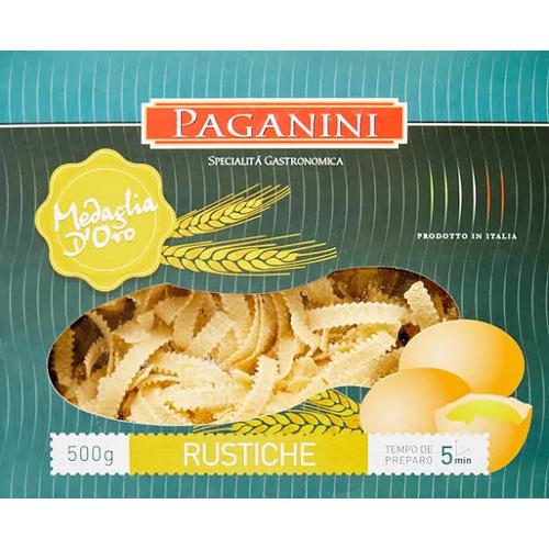 PASTA MEDALHA D OURO RUSTICHE PAGANINI 500G