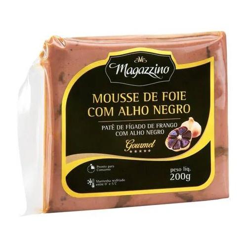 PATÊ DE FÍGADO FRANGO ALHO NEGRO MAGAZZINO 200G