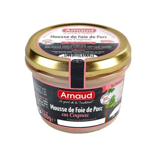 PATÊ DE FÍGADO SUÍNO COM CONHAQUE 180G